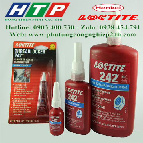 Keo dán khóa ren loctite 242 - 50ml