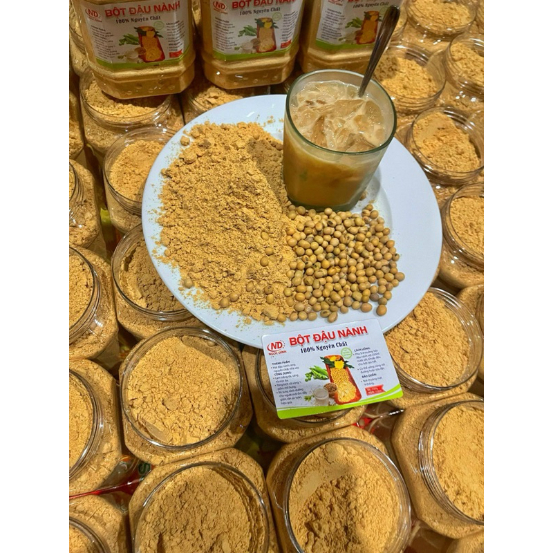 BỘT ĐẬU NÀNH NGUYÊN CHẤT hủ 500g
