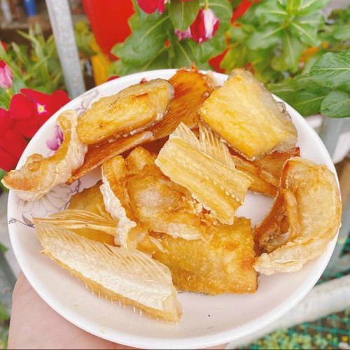 1kg KHÔ ỨC CÁ DỨA Loại 1 - Chiên siêu giòn béo- Vựa Khô Nam Thiên