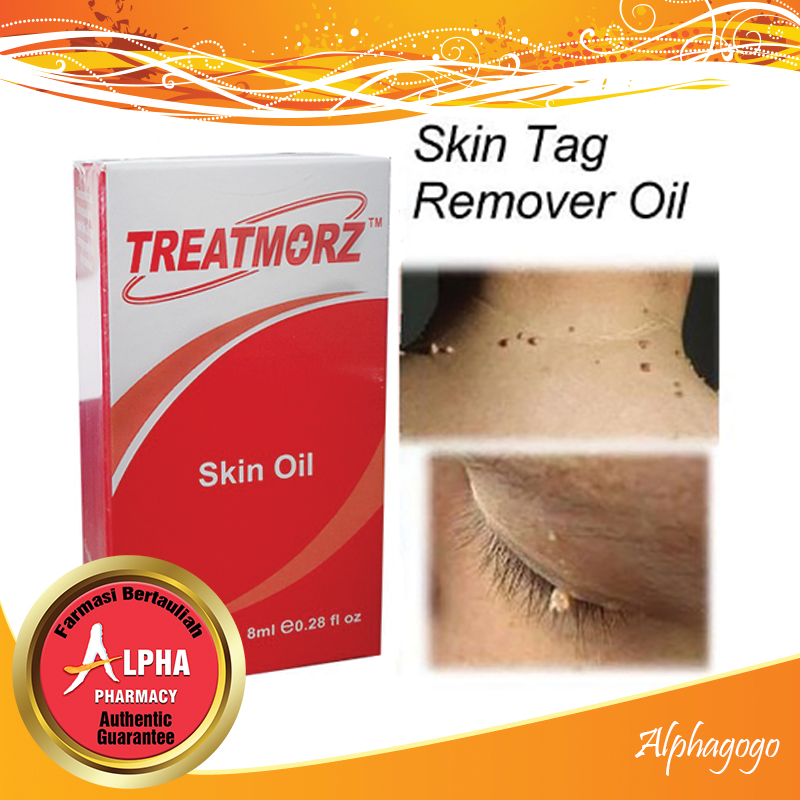 Treatmorz Skin Oil (removes skin tags gently and effectively) 8ml Lazada