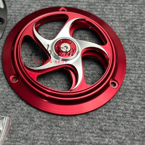 Ốp quạt gió xoay cho vespa hàng cnc loại xoay được