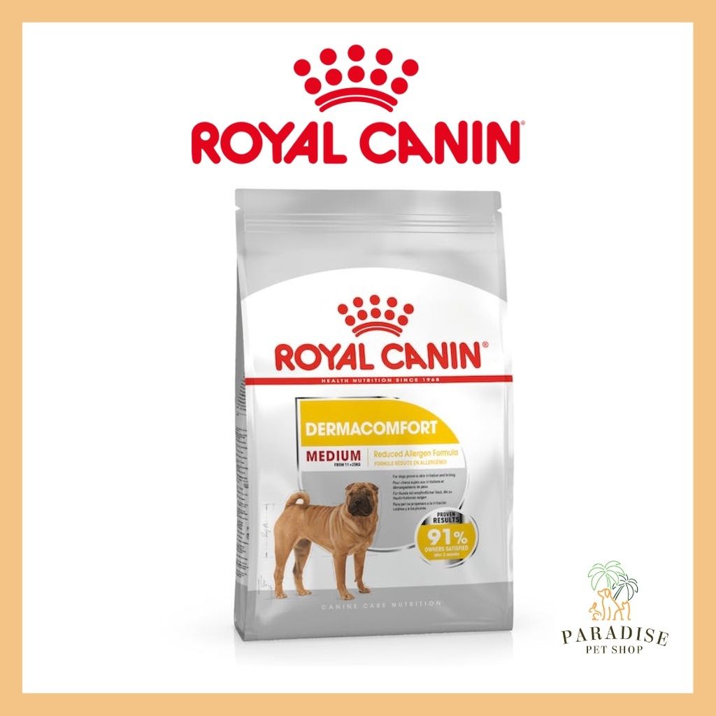 Royal Canin Medium Dermacomfort 3kg Lazada Singapore