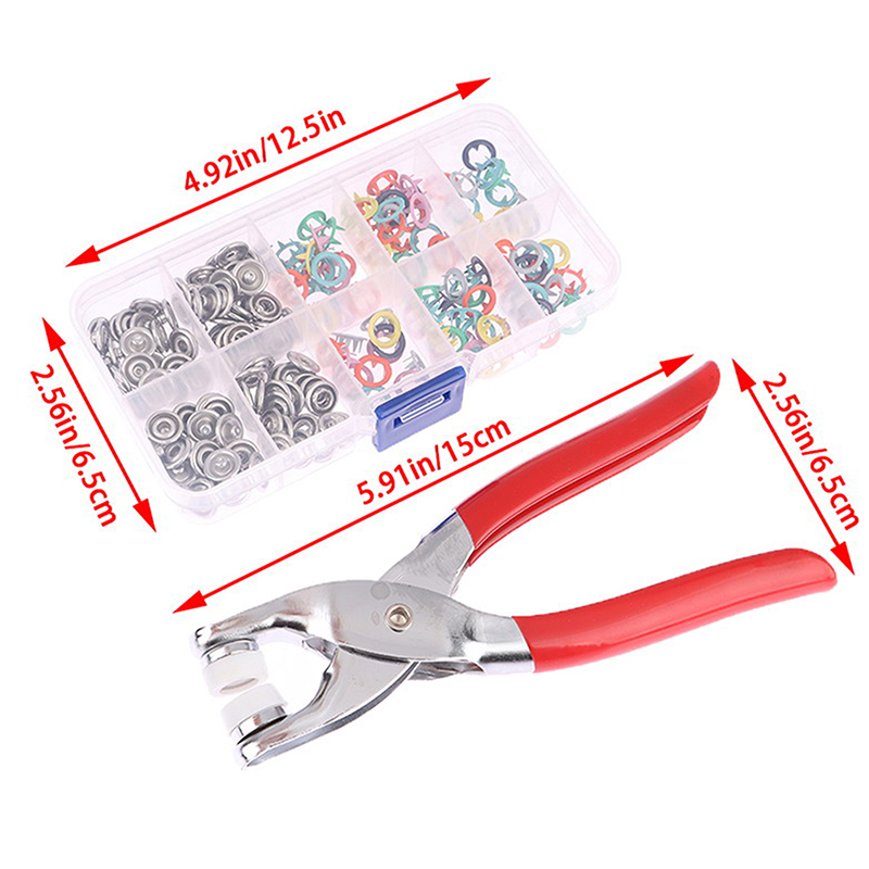 Plier%20Tool%2050/100pcs%20Colour%20Metal%20Snap%20Sewing%20Button%20Claw%20Set%20Hollow%20Solid%20Snap%20Fasteners%20Kit%20for%20Installing%20Clothes%20Bags%20-%20Image%202