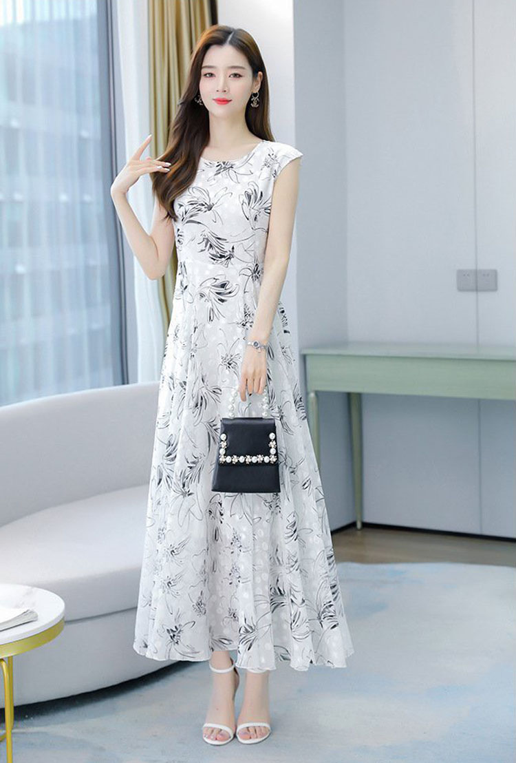 Đầm maxi hoa bi chìm KV28522