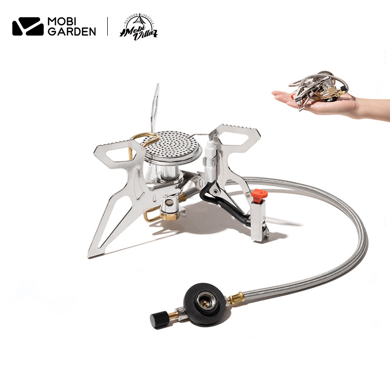 MOBI GARDEN Gas Stove Outdoor Camping Split Gas Stove Portable Folding