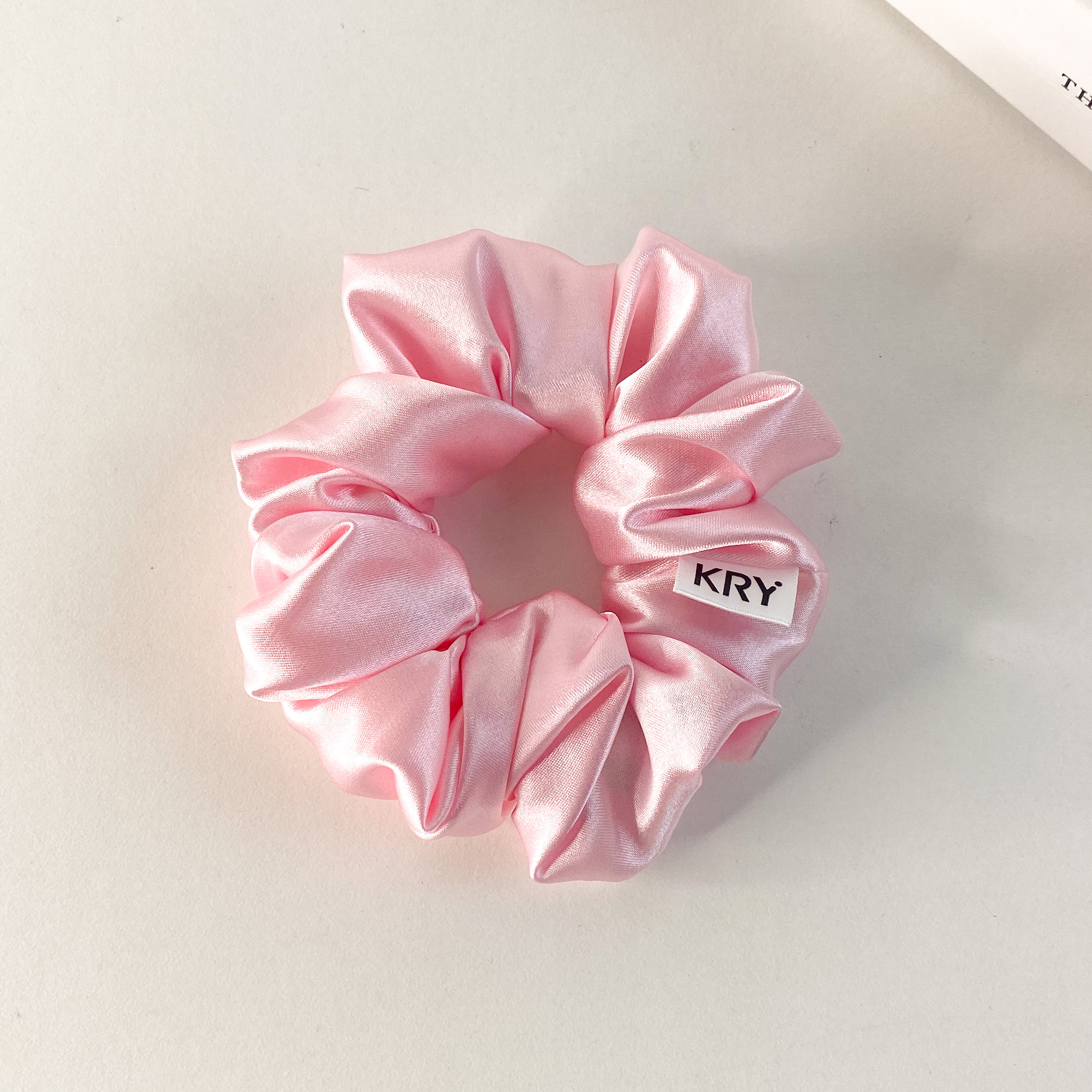 Dây buộc tóc srunchies lụa satin phi bóng giá sỉ made by Kry DT03