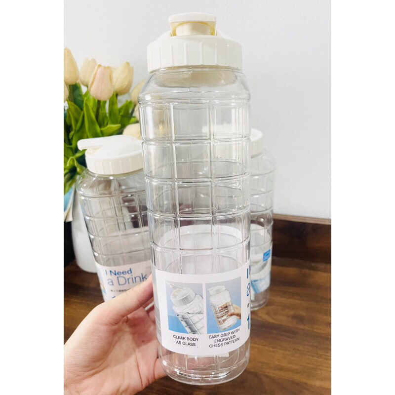 Bình đựng nước Lock&Lock  HAP812 1,5 L - Nắp màu trắng