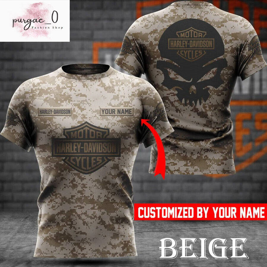 HARLEY-DAVIDSON Graphic Printed Shirt