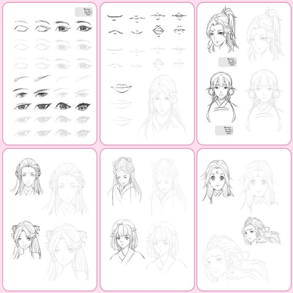 Comics Anime Sketch Tutorial Book Novice Zero Basic Line Draft Tracing ...