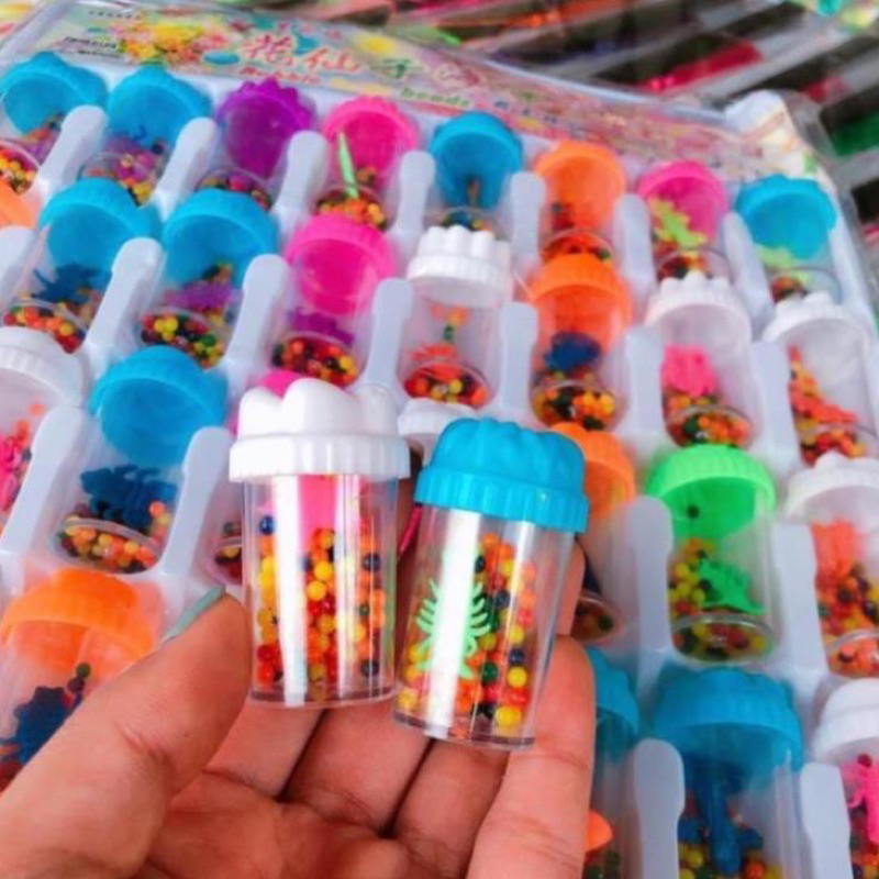 1 lọ hạt nở nhiều màu sắc tổng kho đồ chơi trẻ em
