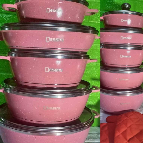 Kamura Dessini Cookware set. Lazada PH