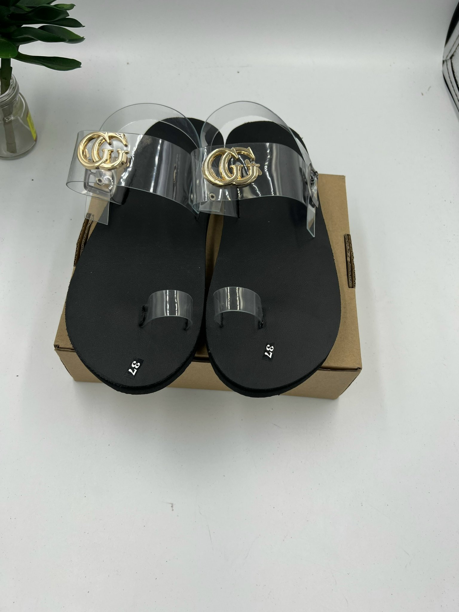 [FREESHIP + HOÀN TIỀN 50K] xăng đan quai trong suốt nữ size 34 đến 42 ( sandal đồn nai )