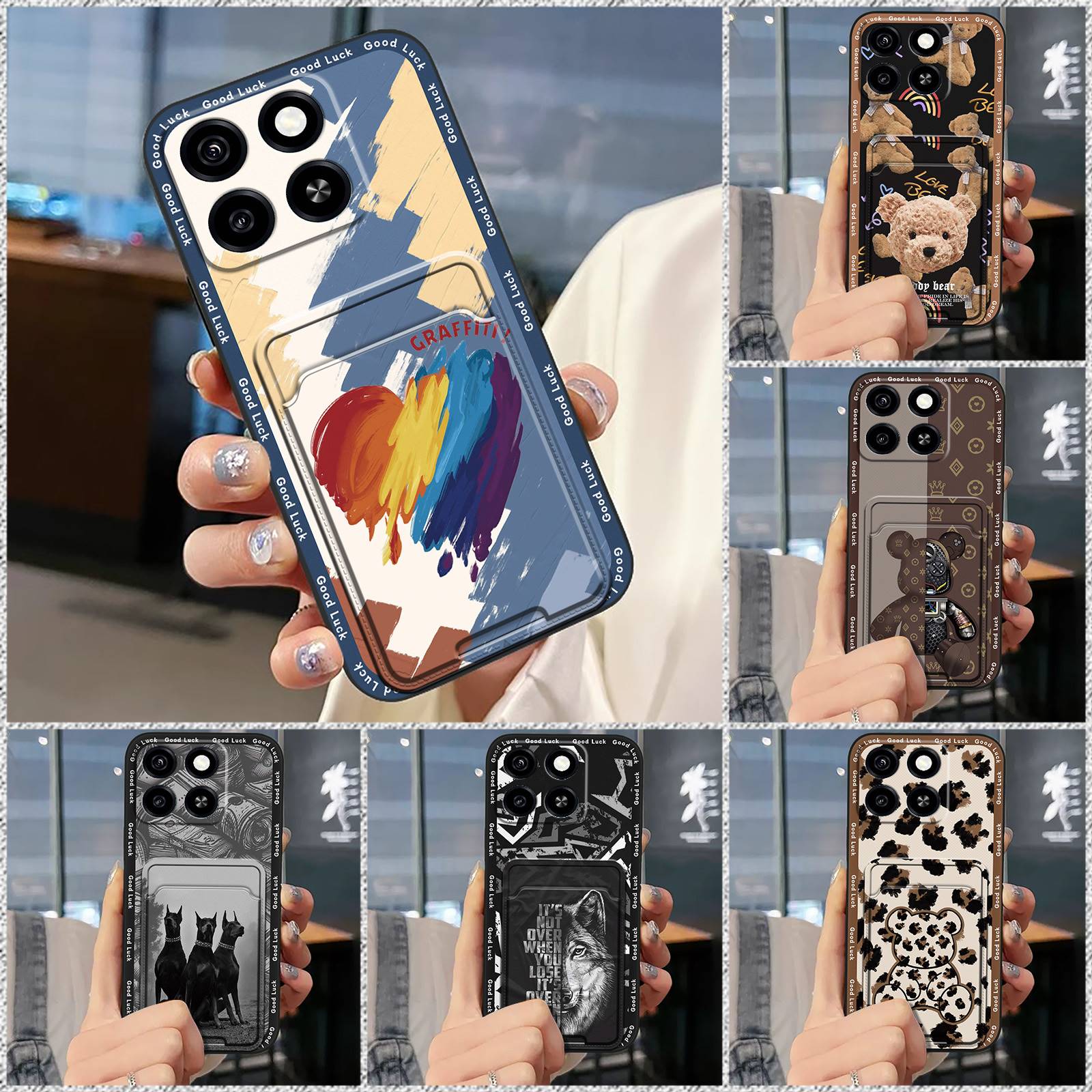 Silicone%20Shockproof%20Phone%20Case%20For%20ZTE%20Blade%20A35/A55%20Anti-dust%20Card%20bag%20Fashion%20Design%20Cute%20Cartoon%20Waterproof%20Soft%20case%20-%20Image%205