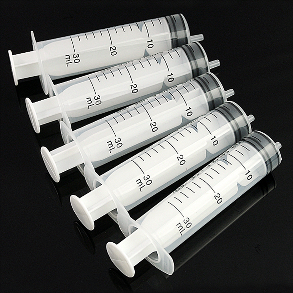 10pcs 1-50ml Injector Mixture Ink Without For Pets Dog Feeders Measuring Liquids. 