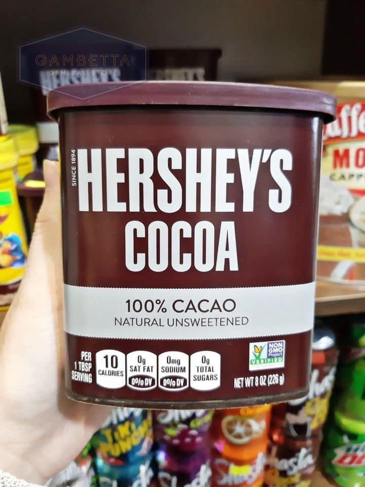Bột cacao Hershey s Cocoa powder Hershey s Cocoa Natural Unsweetened 100%