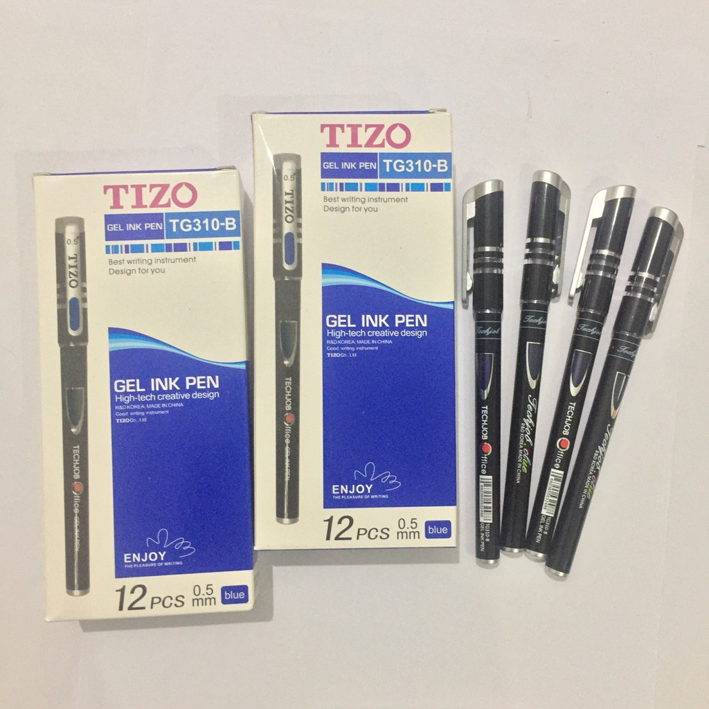 Bút gel TIZO TG-310 nét 0.5mm (Bút nước Tizo)