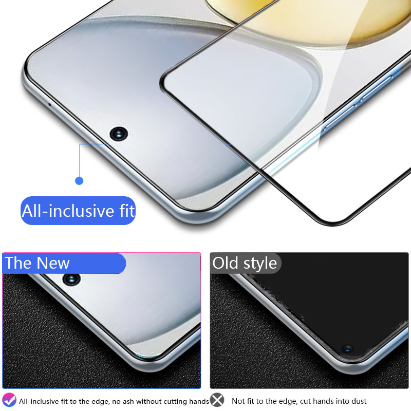 【Ready Stock】Olige Tempered Glass Film For Tecno Spark Go 1 High-Definition Full Screen Protector Anti-Scratch. 