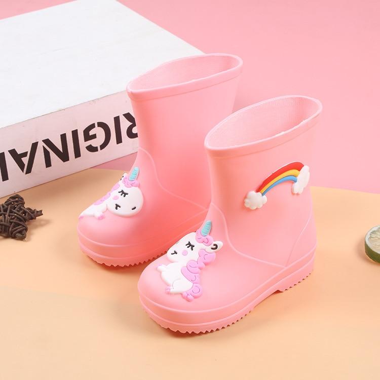 unicorn rainbow boots