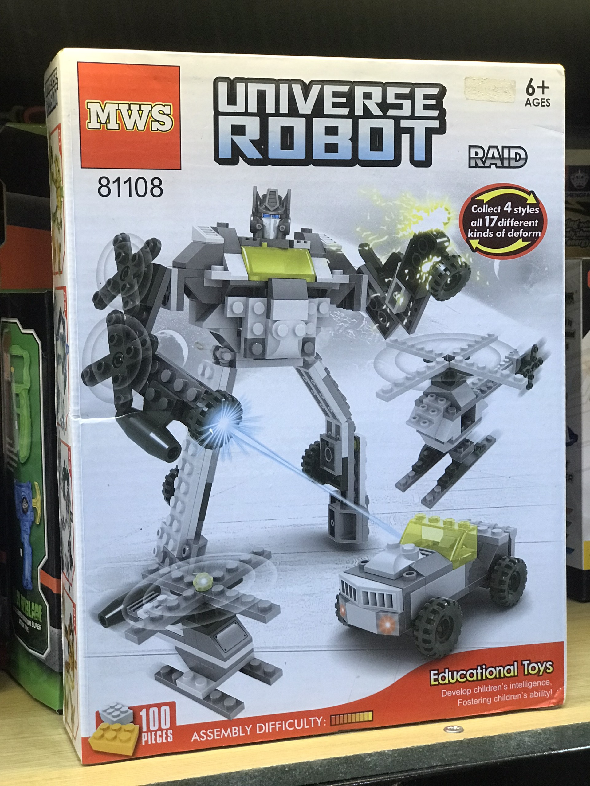Bộ lắp ráp Robot đồ chơi