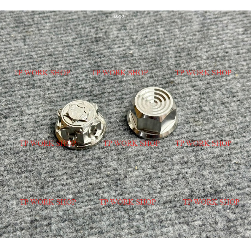 Tán cốt bánh sau Salaya inox cho xe tay ga Vario Click Vision