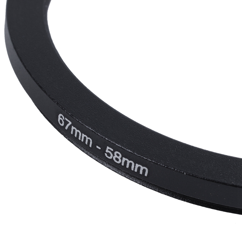 67mm-58mm 67mm to 58mm Black Ring Adapter for Camera