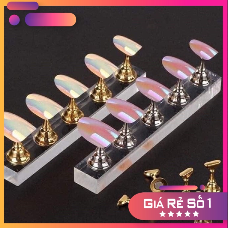 Đế Cờ Làm Nail, Đễ Trưng Móng Mẫu - Set 5 bộ - Sugar Nails