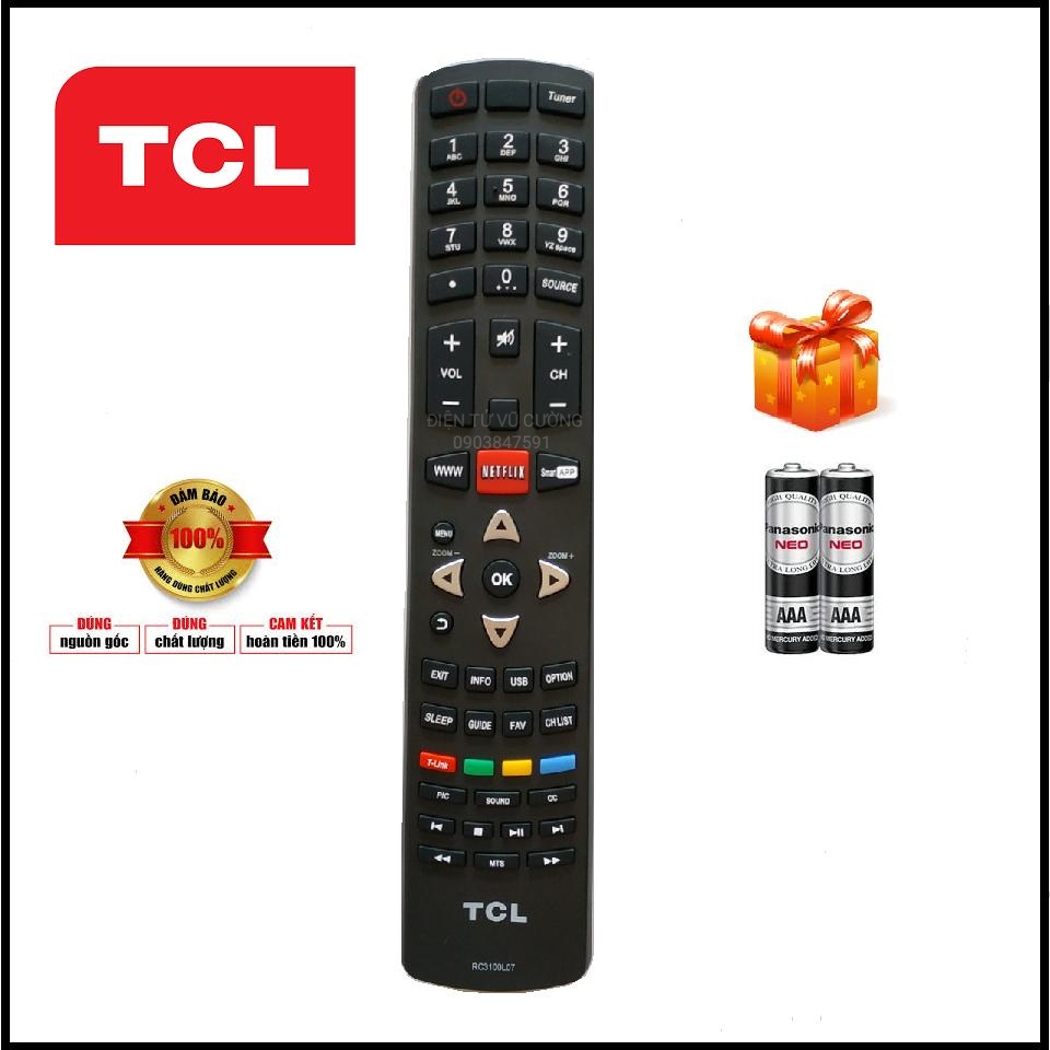 [HCM]Điều khiển SmartTV TCL ( Chính Hãng )