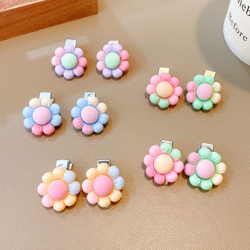 Set 10 kẹp tóc mini dễ thương cho bé