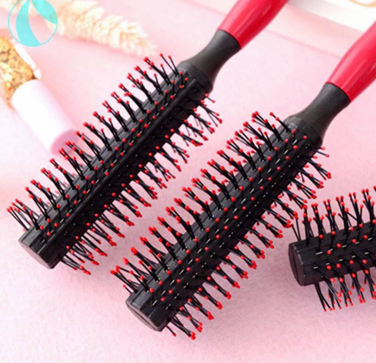 Lược tròn chải tóc uốn tạo kiểu