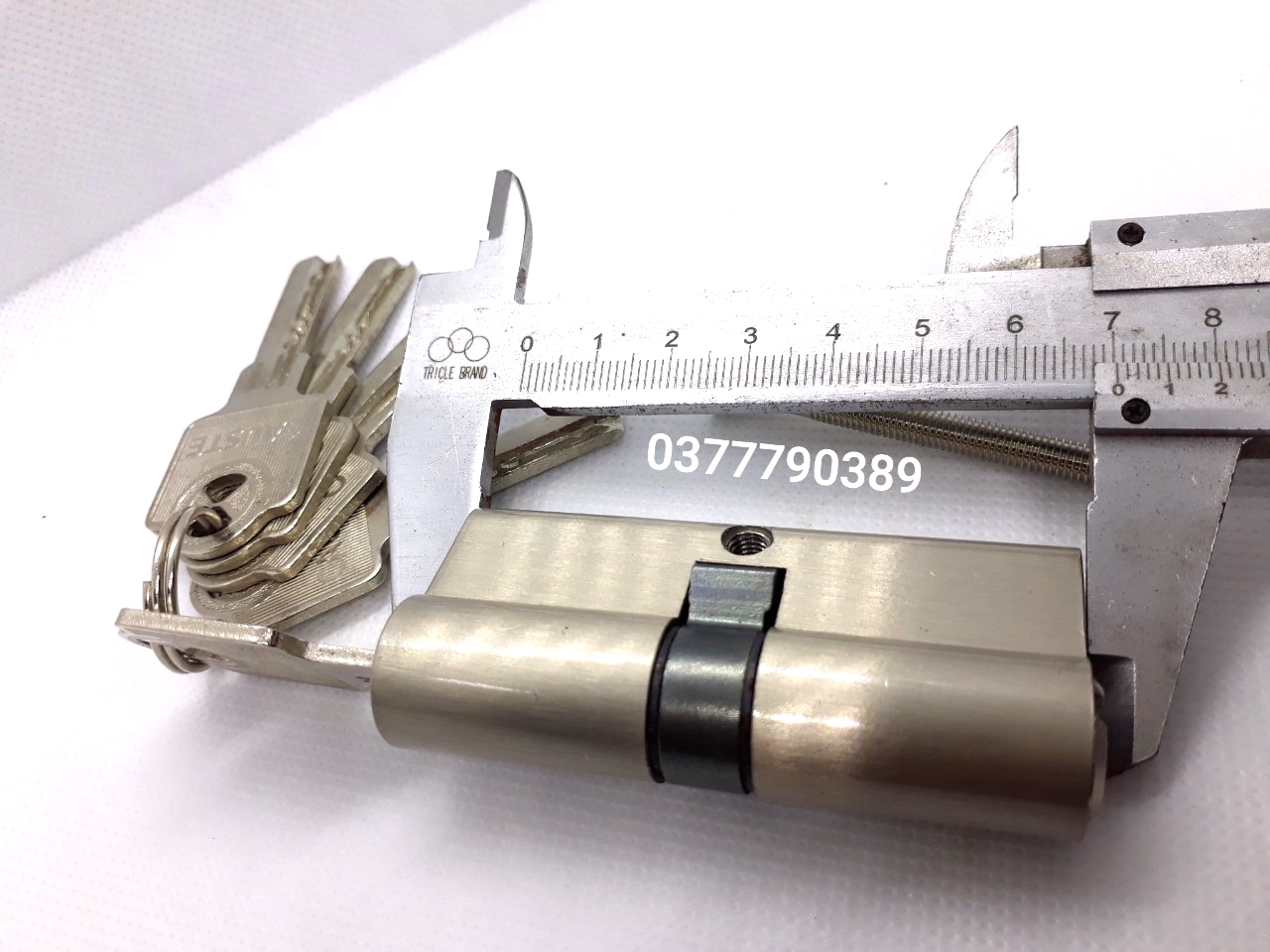 ruột khóa tay gạt 7cm