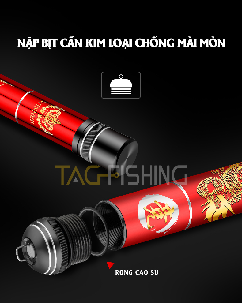 Cần Tay Guide Bashen Thắng Lợi Đỏ 5H