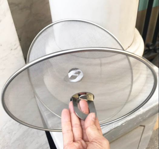 Combo 2 nắp vung chống văng dầu mỡ - D012