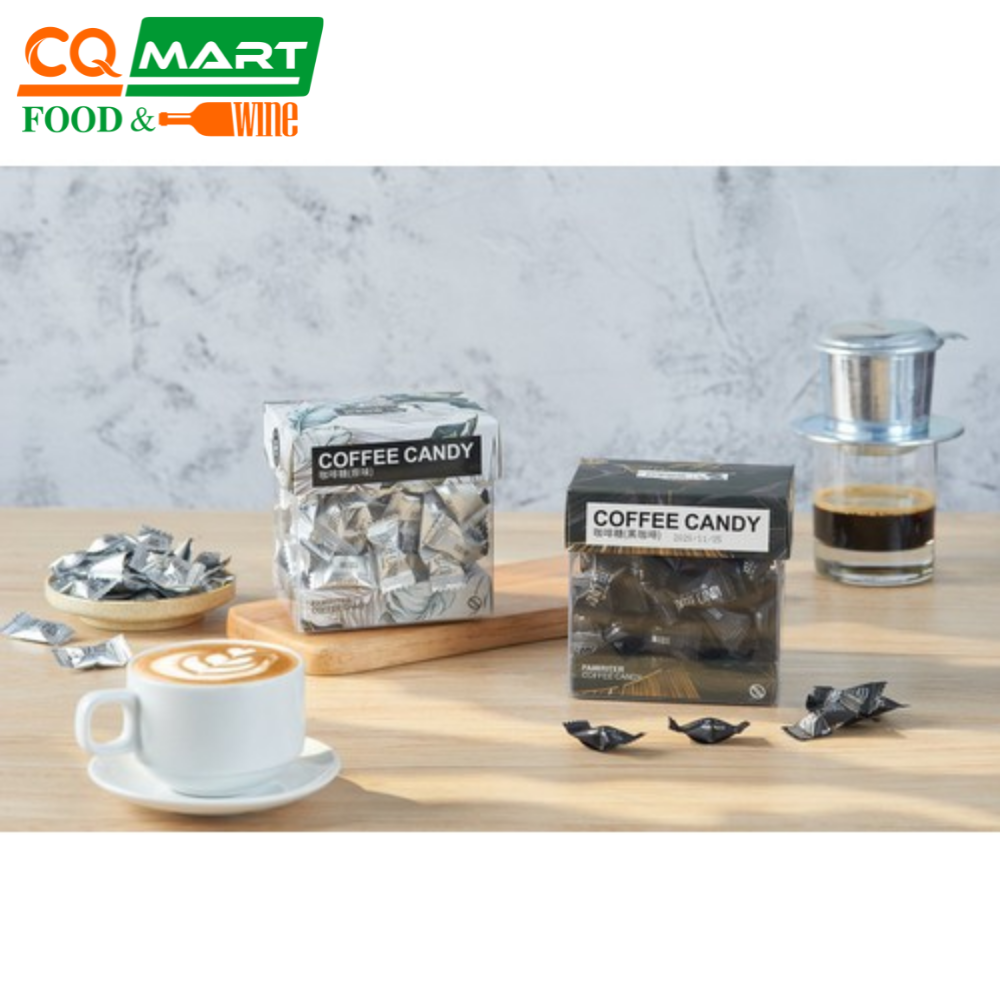 Kẹo Cà Phê - Coffee Candy Không đường (CF Đen) - Hộp 70g