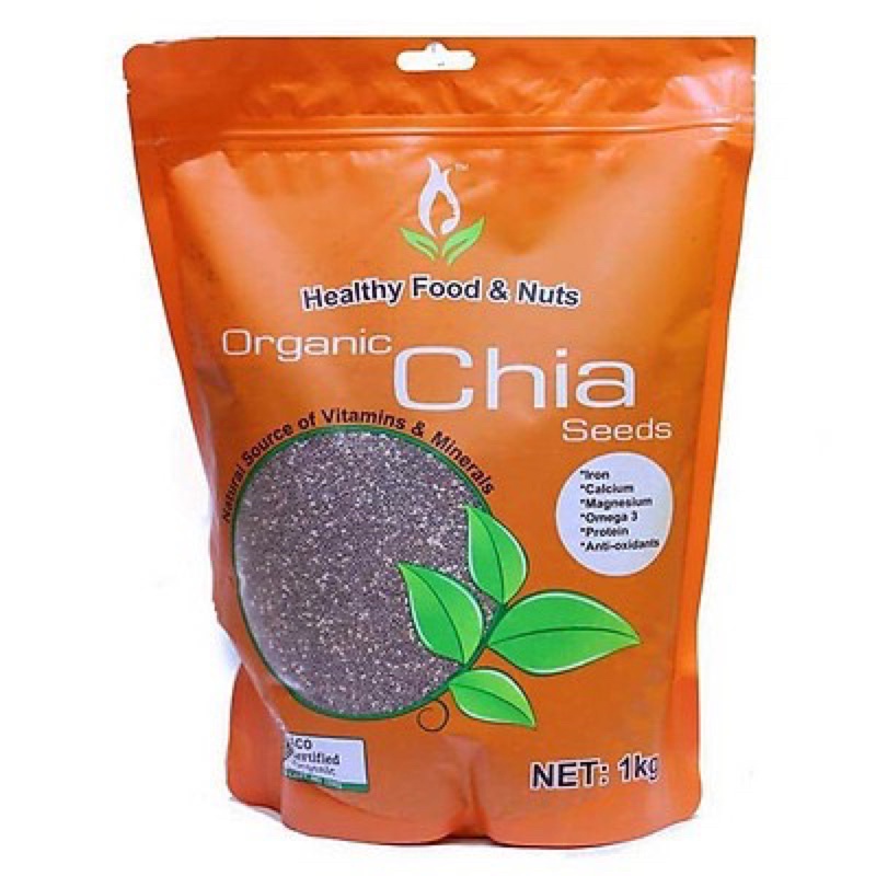 Hạt chia Úc hữu cơ Healthy Food Organic Chia Seed Orange tốt cho sức khỏe 500g-1kg