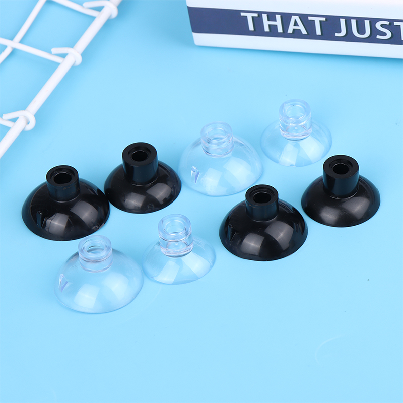 10Pcs Aquarium Suction Cup Air Tube Holder Sucker For Fish Tank Pump Oxygen Air Tube Fixing Clip Accessories Suction Cup.