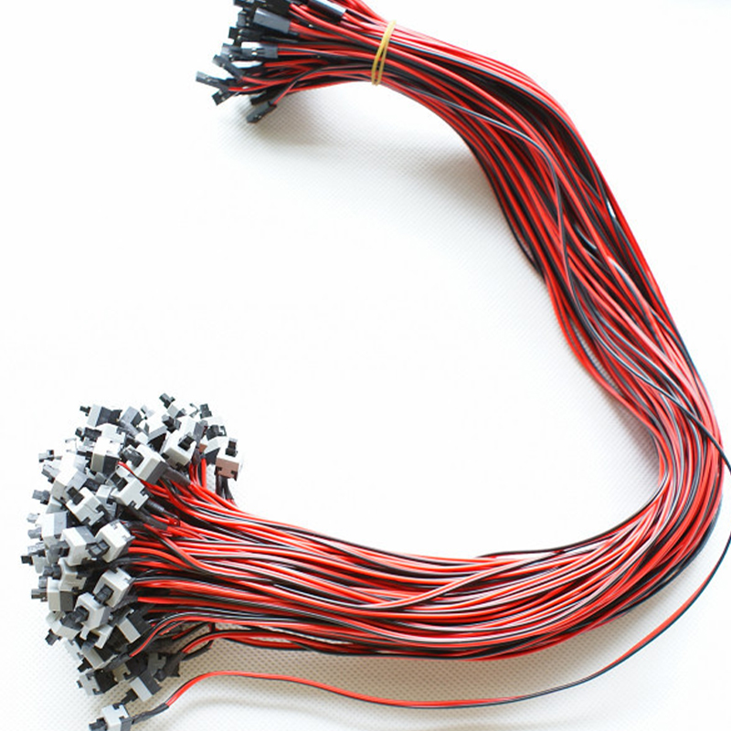 5 Pcs 50cm 2 Pin SW PC Power Cable On/Off Push Button Computer Case ...