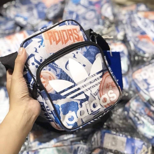 Túi đeo chéo [ HÀNG XUẤT DƯ ] Adidas Mini phong cách thời trang
