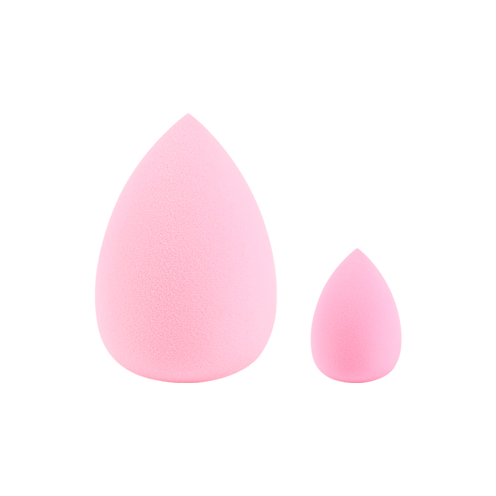 2pcs/set Women Makeup Sponge Beauty Egg Puff Foundation Powder Cream Sponges Cosmetic Puff Makeup Tool