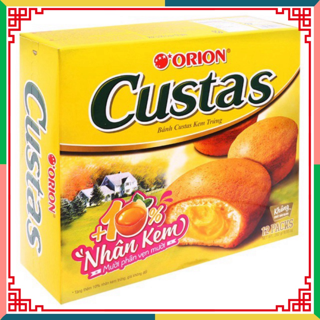 Bánh Trứng Custas Hộp 282g (TN)