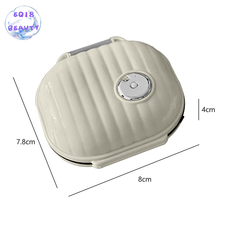 🔥EQ18 Pill Box du lịch mini Pill Box Trọng lượng nhẹ 7 ngăn y học Pill trường hợp Pill Box Y Organizer thuốc Pill Organizer