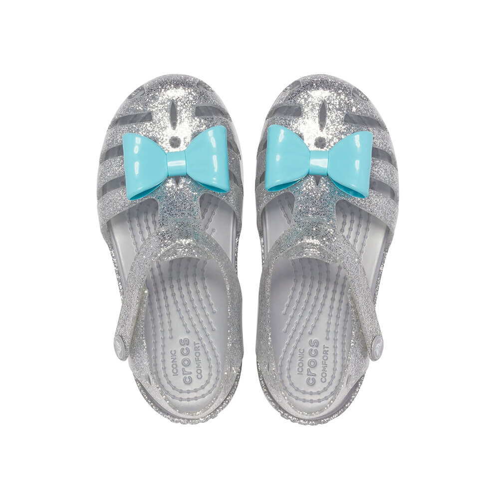 Xăng Đan Trẻ Em Crocs Isabella - Silver - 206956-040