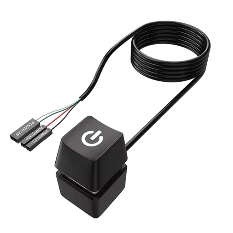 A Computer Switch Button Host Computer Desktop Switch Button Desktop Chassis External Power ...