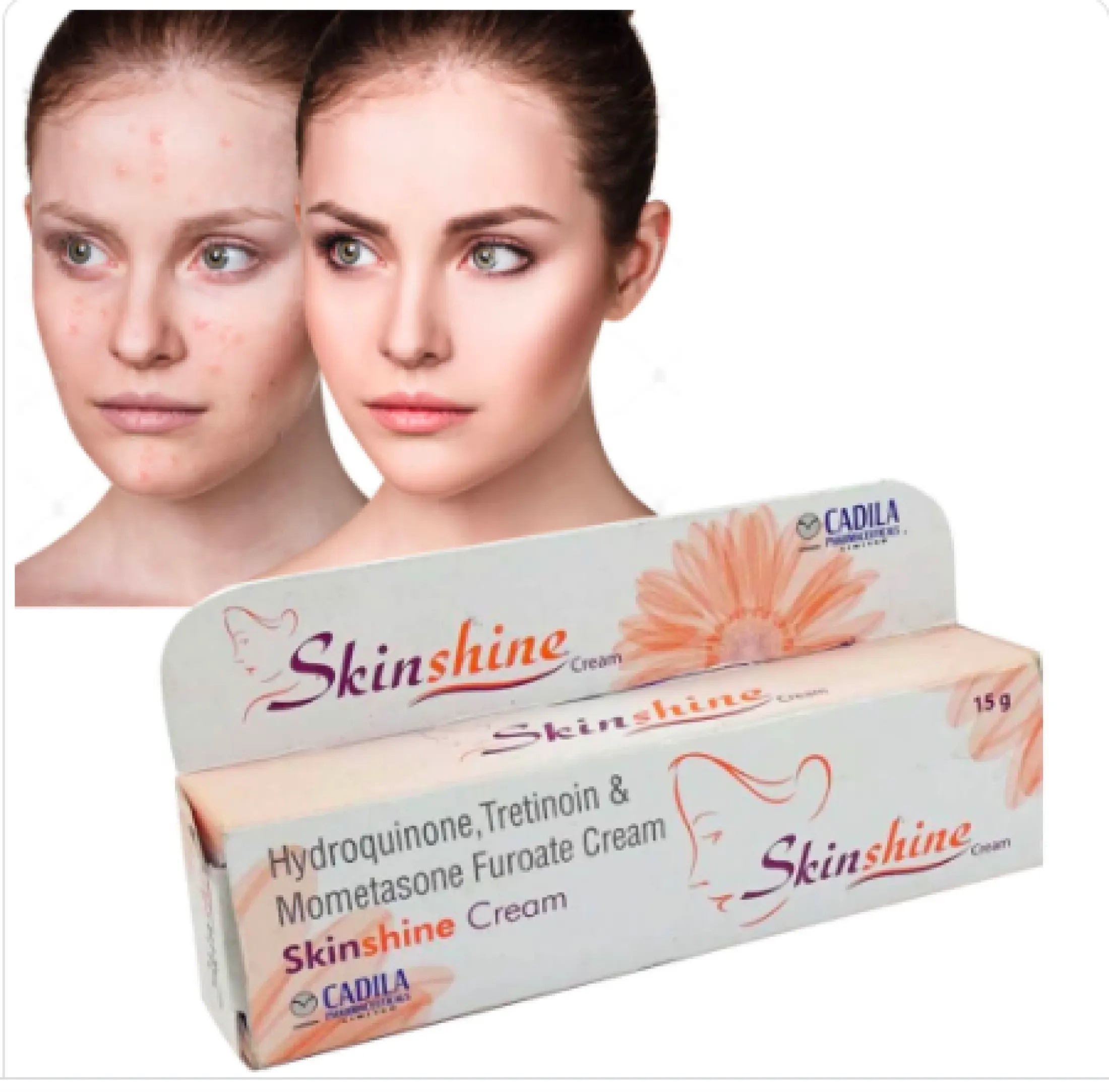 Skinshine%20Rx%20Skin%20Shine%20CREAM%20/%20Ointment%2015gm%20Hydroquinone-2%25,%20Mometasone%20Tretinoin,%20Furoate%20(Skinshine)%20-%20Image%202