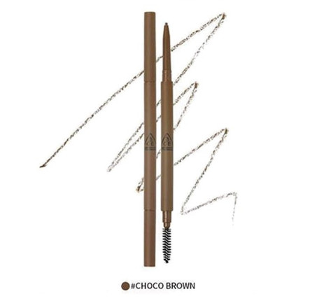 Chì Kẻ Mày 2 Đầu 3CE Super Slim Eye Brow Pencil