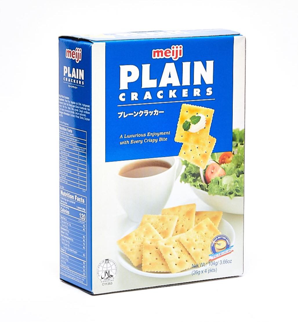 Meiji Plain Crackers 104g Lazada PH