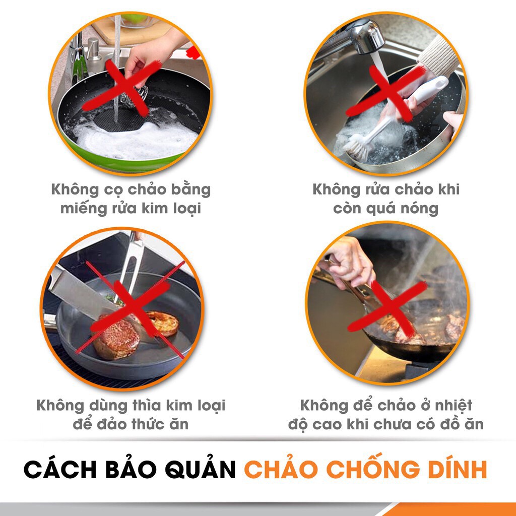 Chảo Chống dính Ceramic Comet CH11-20