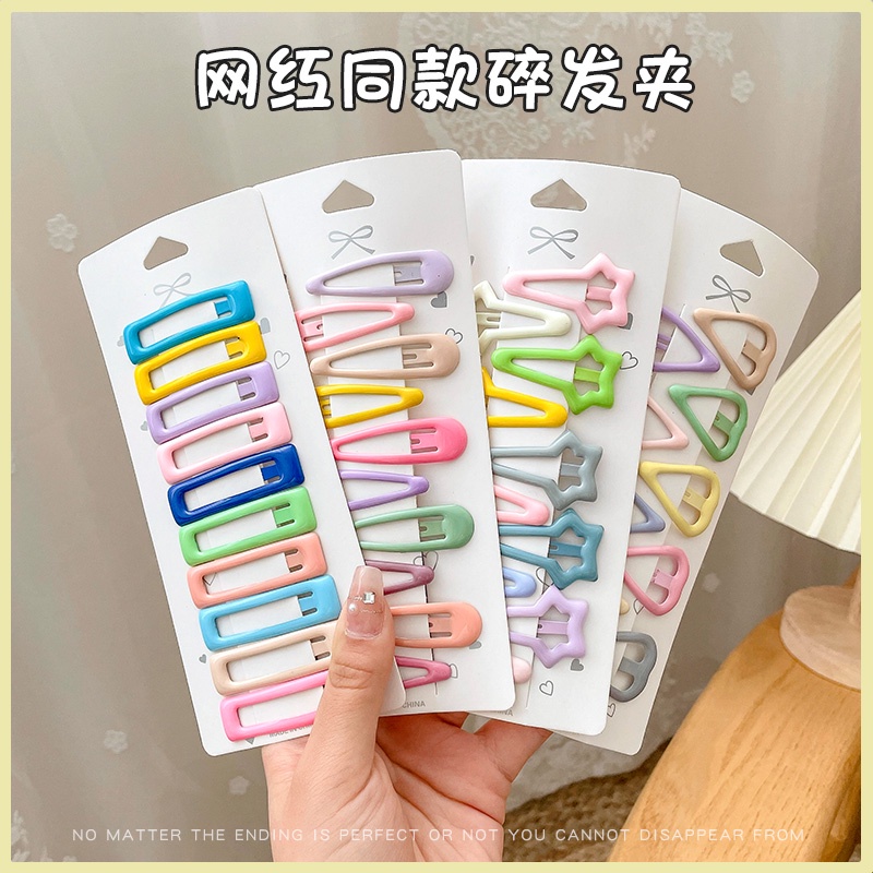 Bộ kẹp tóc kiểu Hàn Quốc xinh xắn cho bé gái