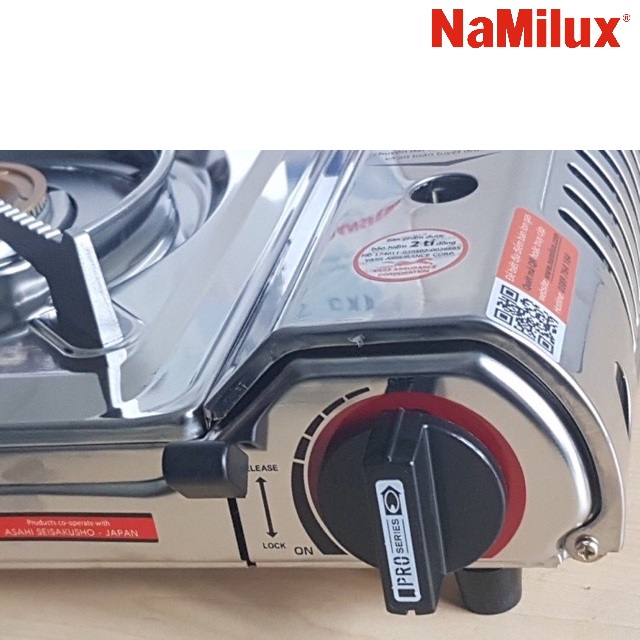 Bếp gas mini Namilux PL 2013AS inox