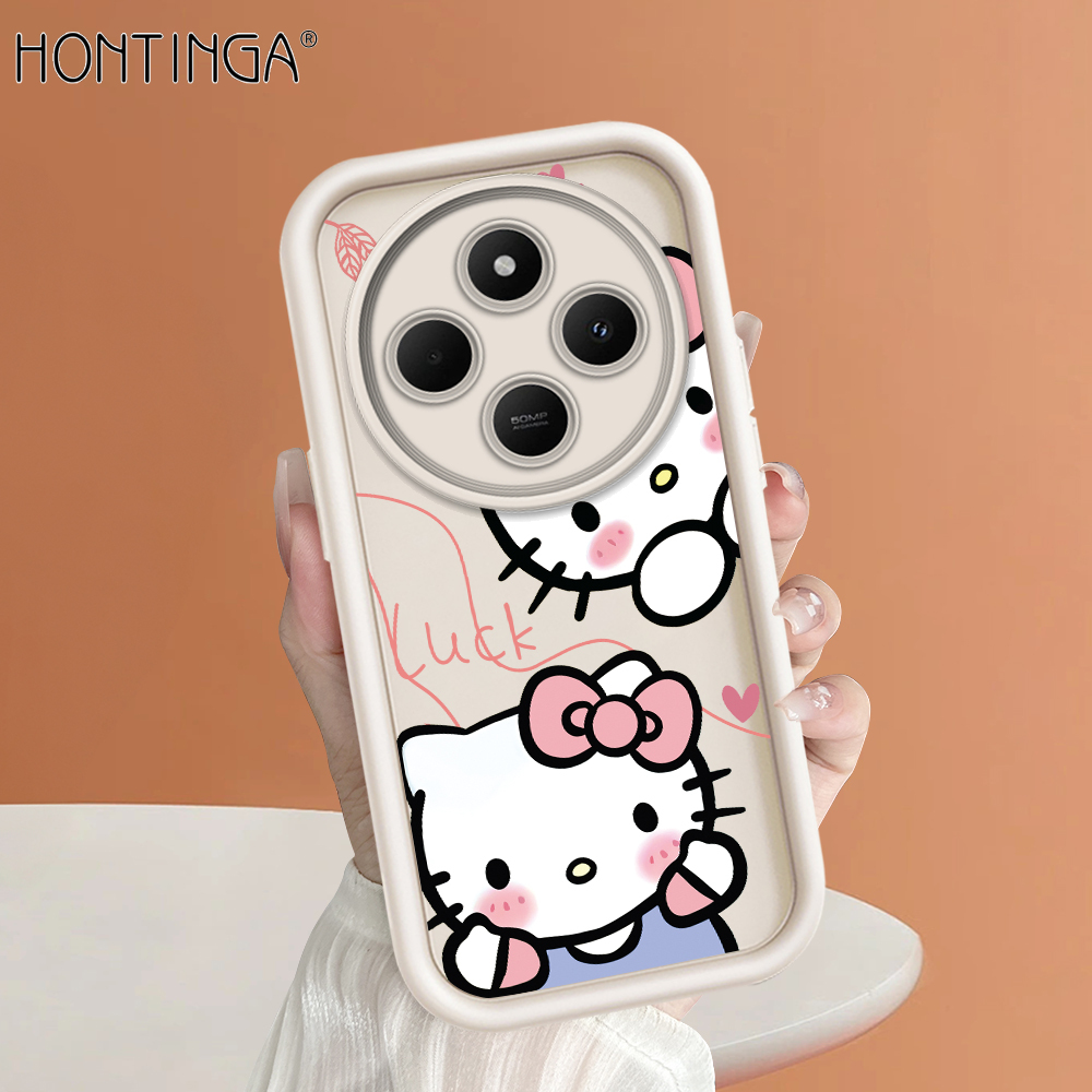 MANYOU%20Hontinga%20for%20Redmi%2014C%20Back%20Cover%20Cute%20Shy%20Hello%20Kitty%20Pattern%20Ladder%20Soft%20Camera%20Protection%20Rubber%20Phone%20Case%20for%20Girls%20-%20Image%202