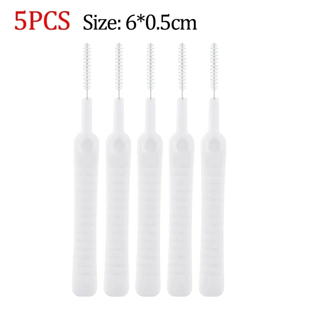 1/100pcs Nylon Shower Head Cleaning Brush Anti-clogging Computer Keyboard Cleaner Phone Hole Dust Cleaning Tools